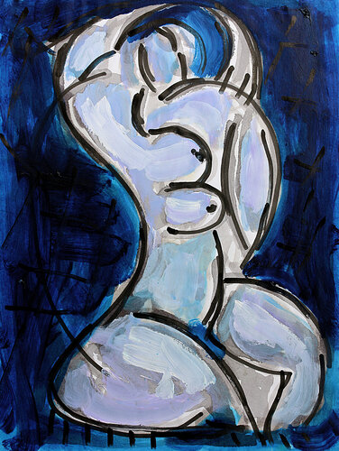Vamp  SOLD van Jean Mirre, Schilderij te koop op Singulart