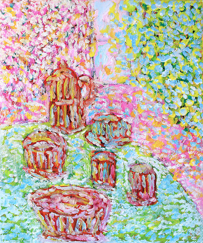 exHommage à la vie di Jean Mirre, Pittura in vendita su Singulart