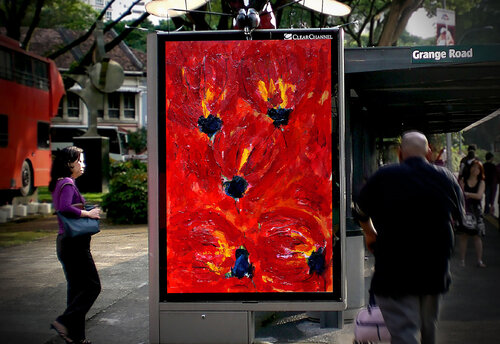 Danse Orientale Rue di Jean Mirre, Pittura in vendita su Singulart