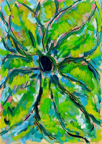 Anatomie d'une feuille di Jean Mirre, Pittura in vendita su Singulart