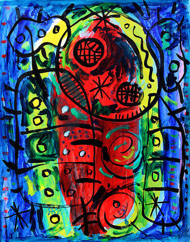Vegan by Jean Mirre, Painting for Sale on Singulart