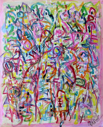exSummum par Jean Mirre, Peinture en vente sur Singulart