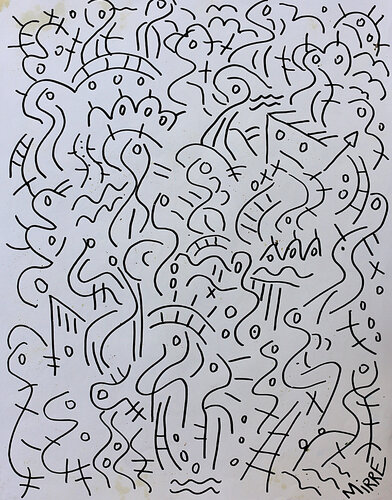 Light women by Jean Mirre, Painting for Sale on Singulart