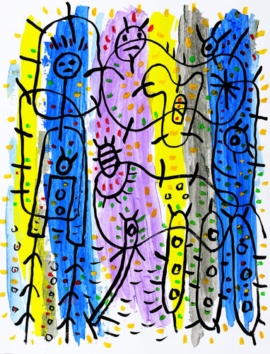 exCrisis? What crisis? par Jean Mirre, Peinture en vente sur Singulart