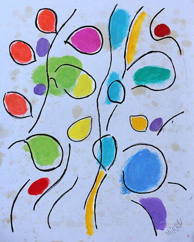Bunch par Jean Mirre, Peinture en vente sur Singulart