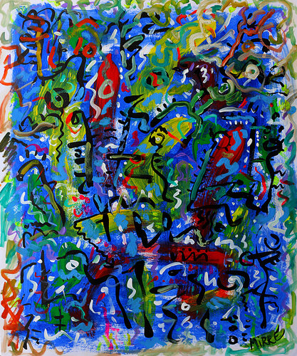 exCanevas par Jean Mirre, Peinture en vente sur Singulart