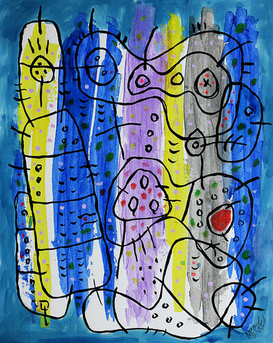 Marquise par Jean Mirre, Peinture en vente sur Singulart