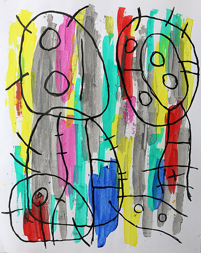 Sorbets par Jean Mirre, Peinture en vente sur Singulart