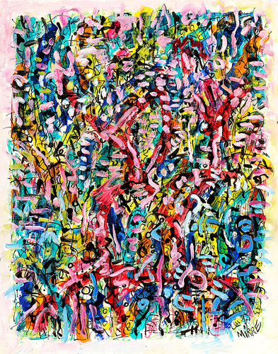 Birthday party van Jean Mirre, Schilderij te koop op Singulart