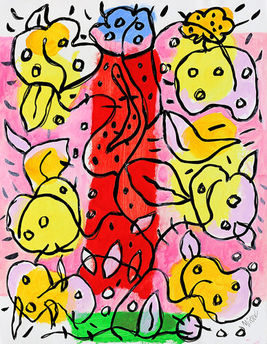 Post Modern Crop van Jean Mirre, Schilderij te koop op Singulart