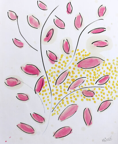 Ballet floral van Jean Mirre, Schilderij te koop op Singulart