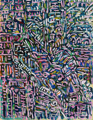 exCity Street par Jean Mirre, Peinture en vente sur Singulart