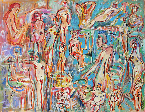 Young queen van Jean Mirre, Schilderij te koop op Singulart