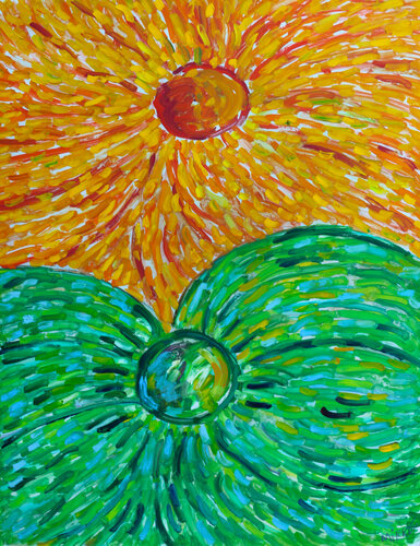 Yin Yang de Jean Mirre, Pintura a la venta en Singulart