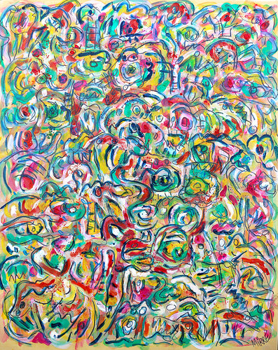 Luna Park de Jean Mirre, Pintura a la venta en Singulart