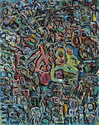 exDÉLIQUESCENCE van Jean Mirre, Schilderij te koop op Singulart