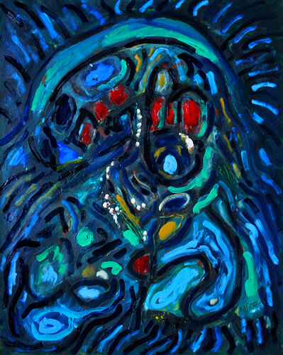 Spaceship van Jean Mirre, Schilderij te koop op Singulart