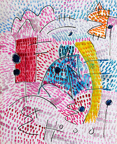 Cockpit   SOLD van Jean Mirre, Schilderij te koop op Singulart
