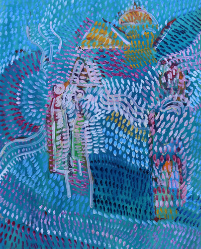 Dream couple von Jean Mirre, Malerei kaufen auf Singulart