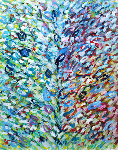 Emotional bunch van Jean Mirre, Schilderij te koop op Singulart