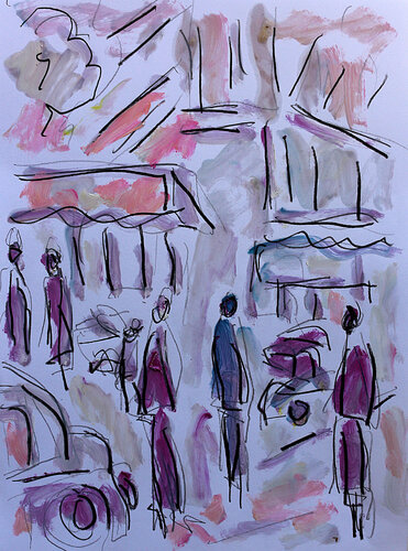 Ville van Jean Mirre, Schilderij te koop op Singulart