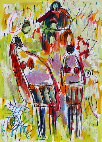 exDoctorantes van Jean Mirre, Schilderij te koop op Singulart