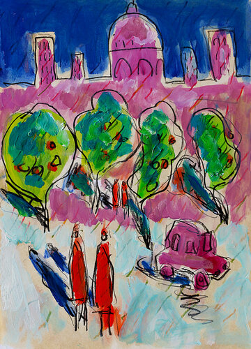 Mille et une nuits van Jean Mirre, Schilderij te koop op Singulart