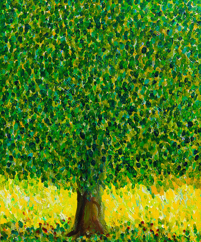 Heureux arbre van Jean Mirre, Schilderij te koop op Singulart