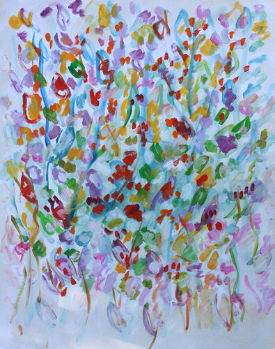 Fleurs des champs van Jean Mirre, Schilderij te koop op Singulart