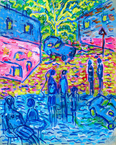 Que d'eau by Jean Mirre, Painting for Sale on Singulart