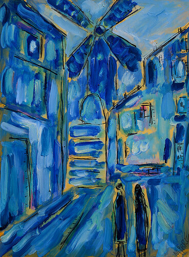 Moulin di Jean Mirre, Pittura in vendita su Singulart