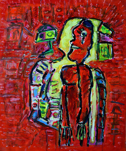 Prisonnier du système van Jean Mirre, Schilderij te koop op Singulart