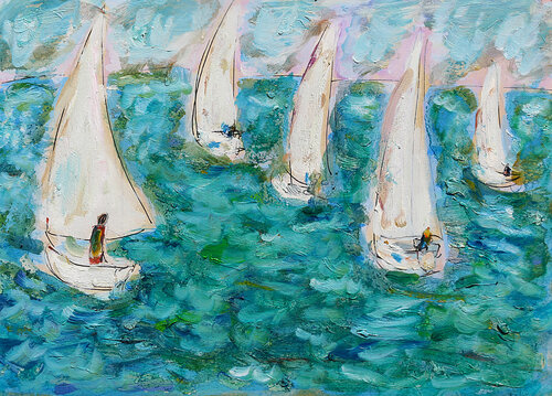 Le large von Jean Mirre, Malerei kaufen auf Singulart