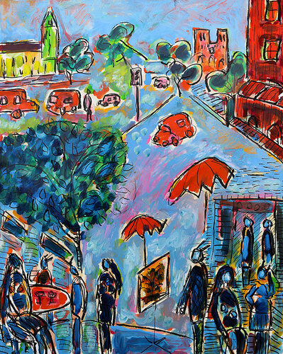 exLiberté Paris van Jean Mirre, Schilderij te koop op Singulart