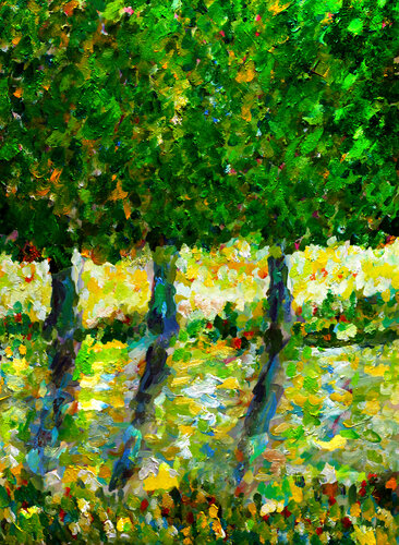 Canal du Midi van Jean Mirre, Schilderij te koop op Singulart