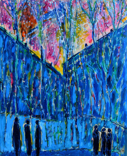 Rêves de filles di Jean Mirre, Pittura in vendita su Singulart