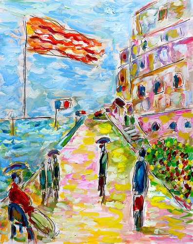 Casino di Jean Mirre, Pittura in vendita su Singulart