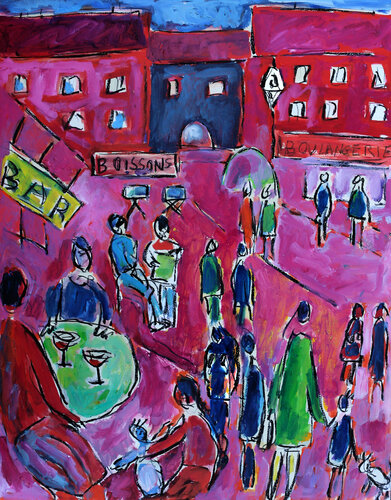Simple life di Jean Mirre, Pittura in vendita su Singulart