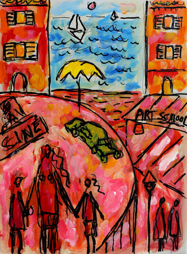 Buick par Jean Mirre, Peinture en vente sur Singulart