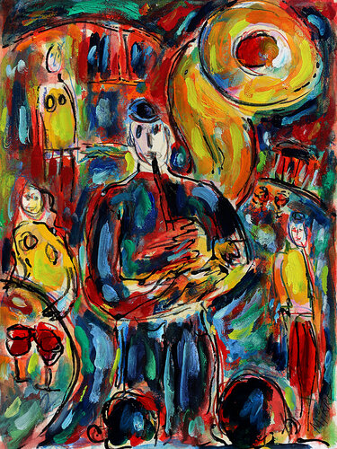 Hélicon by Jean Mirre, Painting for Sale on Singulart