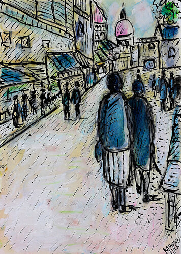 Les amies di Jean Mirre, Pittura in vendita su Singulart