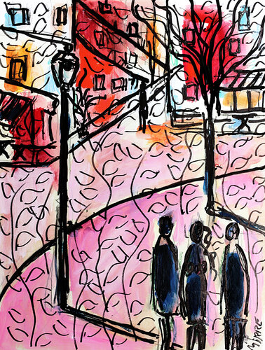 Tendre paris di Jean Mirre, Pittura in vendita su Singulart