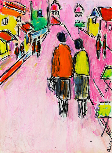Stroll von Jean Mirre, Malerei kaufen auf Singulart