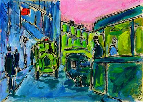 Vertes années von Jean Mirre, Malerei kaufen auf Singulart