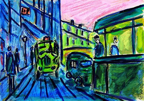 Vertes années de Jean Mirre, Pintura a la venta en Singulart