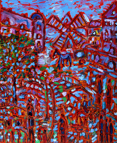 exGrand moulin van Jean Mirre, Schilderij te koop op Singulart