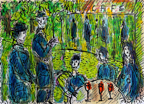 Au bois van Jean Mirre, Schilderij te koop op Singulart
