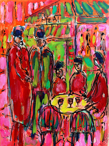 Belle époque par Jean Mirre, Peinture en vente sur Singulart