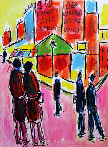 Petit Beurre LU par Jean Mirre, Peinture en vente sur Singulart