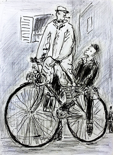 Hulot di Jean Mirre, Pittura in vendita su Singulart